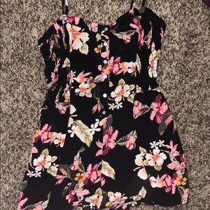 Forever 21 Floral Romper